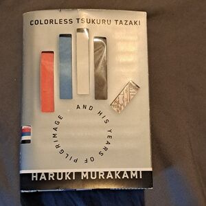 Colorless Tsukuru Tazaki by Haruki Murakami - Multicolor Cover